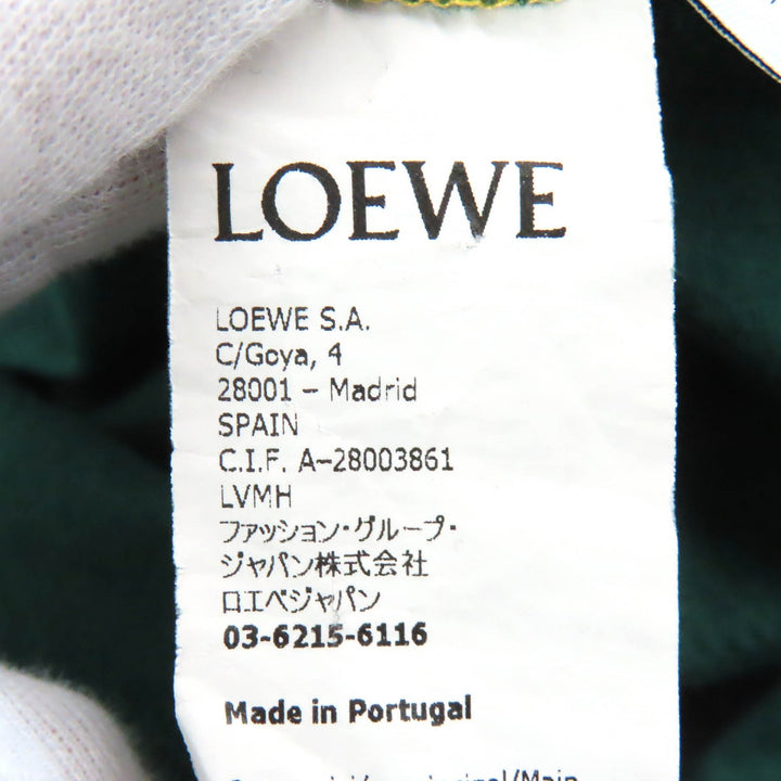 LOEWE Short sleeve T-shirt Yellow Black Green cotton mens XS H664Y22J07