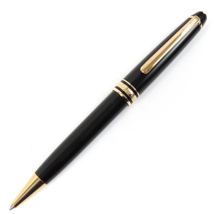 MONTBLANC Ballpoint pen Meisterstück Classic White Star Twist Type Black gold