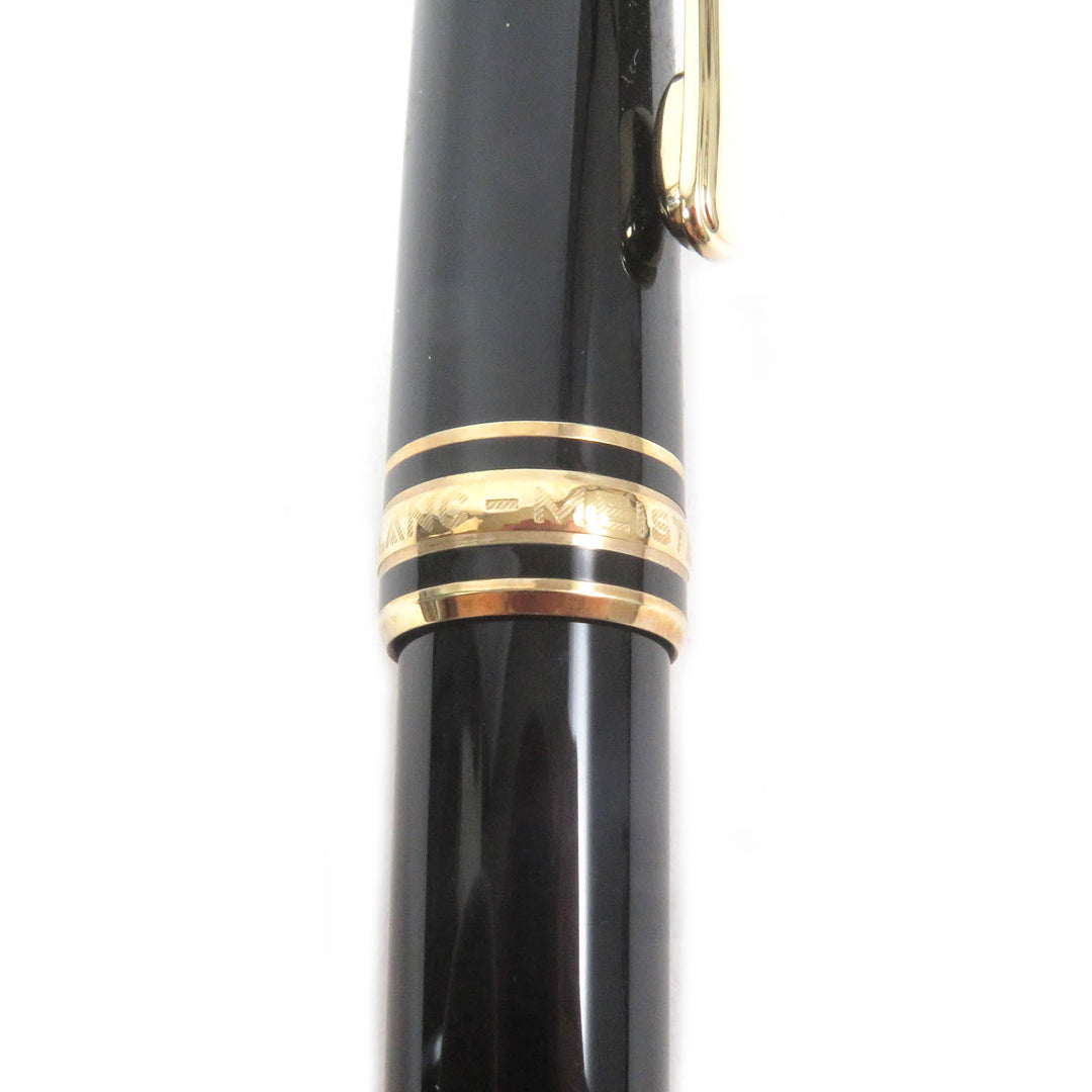 Great MONTBLANC fountain pen Meisterstck Classic Cap Style Precious resin mens