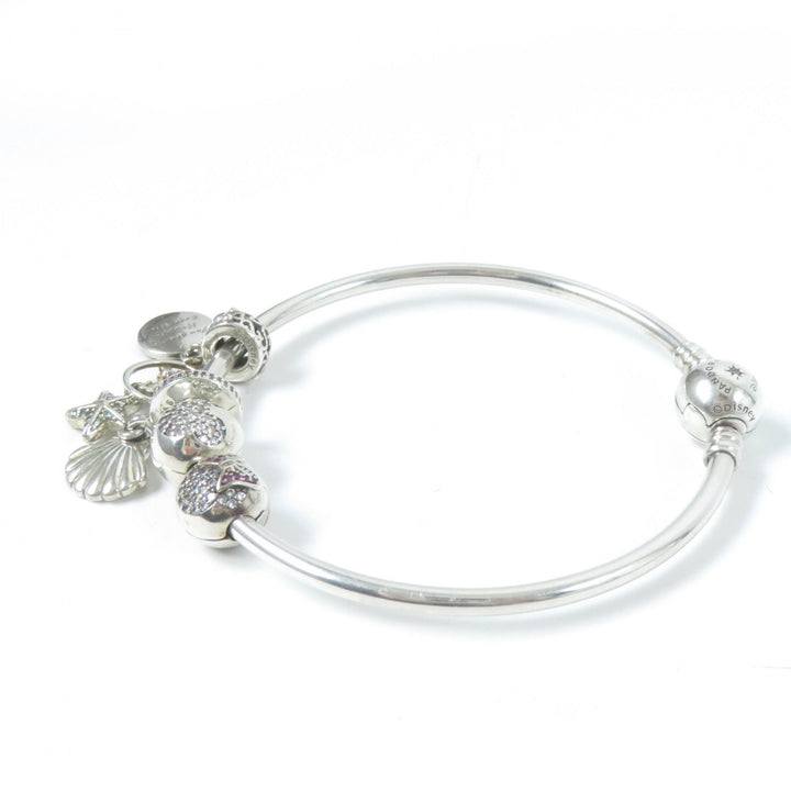 Great Pandora Disney Bangle Silver SV925 Women