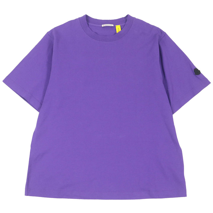 Excellent MONCLER GENIUS 2 Short sleeve T-shirt Alicia Keys Statue of Liberty purple cotton mens XS