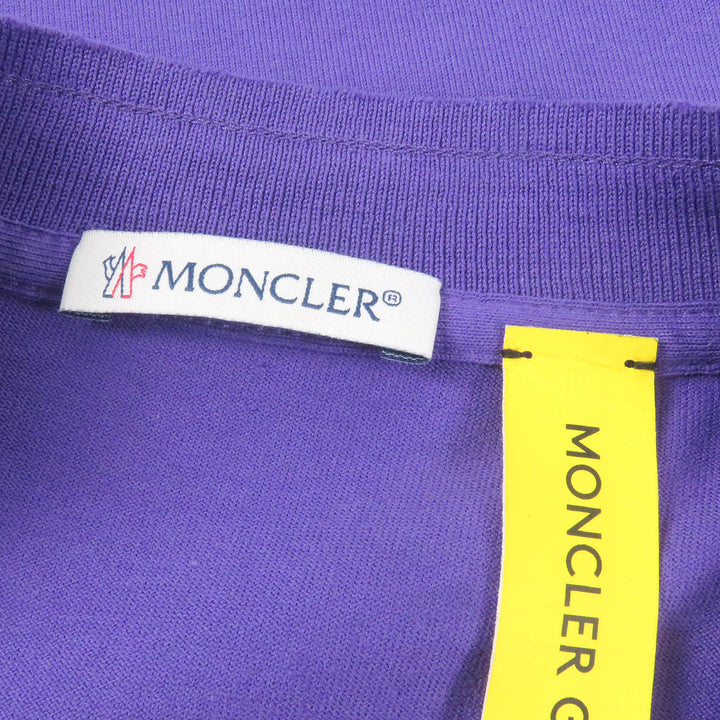 Excellent MONCLER GENIUS 2 Short sleeve T-shirt Alicia Keys Statue of Liberty purple cotton mens XS