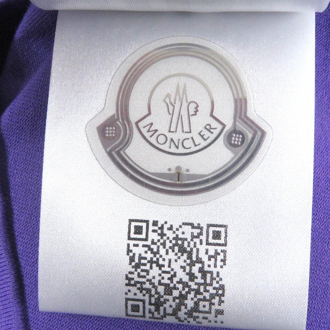 Excellent MONCLER GENIUS 2 Short sleeve T-shirt Alicia Keys Statue of Liberty purple cotton mens XS