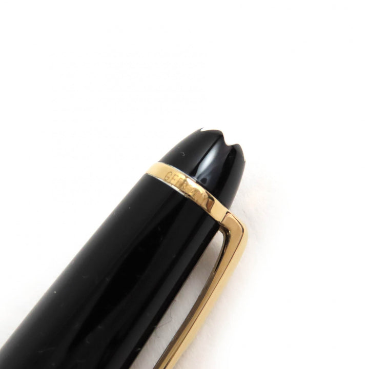 MONTBLANC fountain pen Meisterstück Classic white star Black gold 14K mens