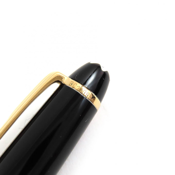 MONTBLANC fountain pen Meisterstück Classic white star Black gold 14K mens