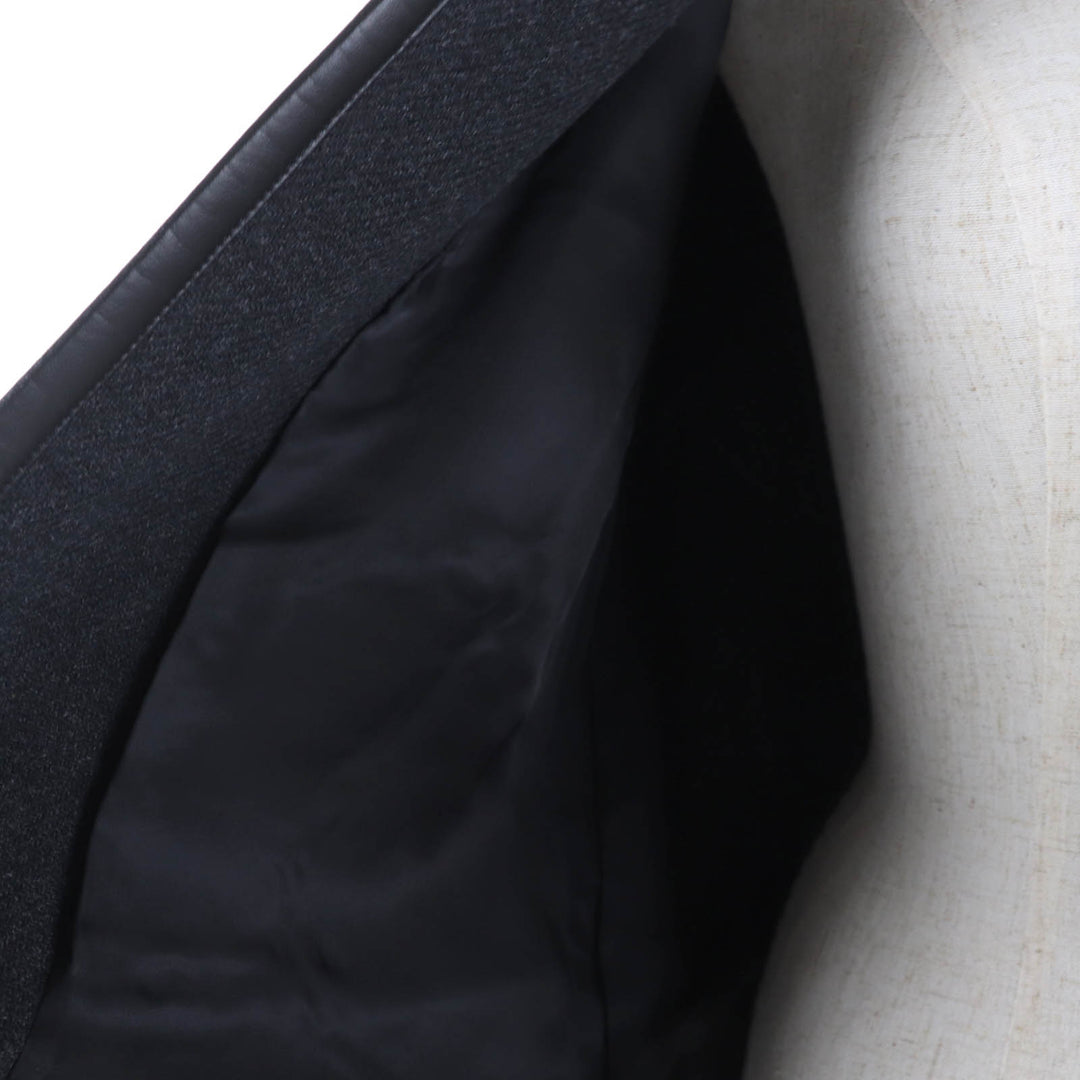 Great TAE ASHIDA poncho Layered piping design hoodie coat wool Women M TC2708