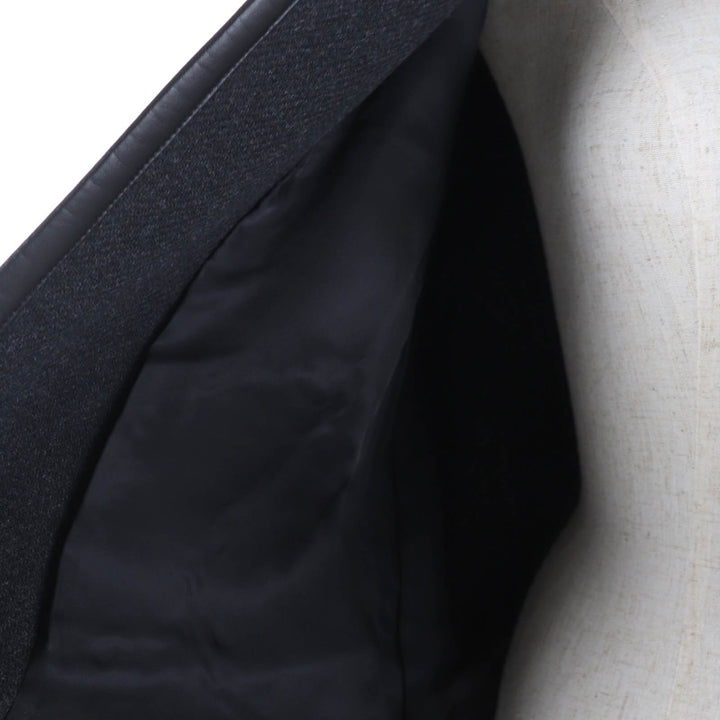 Great TAE ASHIDA poncho Layered piping design hoodie coat wool Women M TC2708