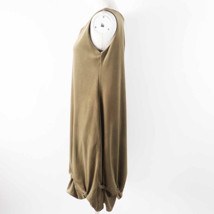 Great DAISY LIN one piece Dais y Summer Velour Botero khaki Triacetate 38 06091
