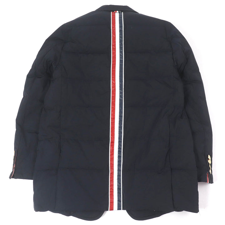 Pristine THOM BROWNE Down jacket anchor button tailored type Navy polyester mens0 MJD085X
