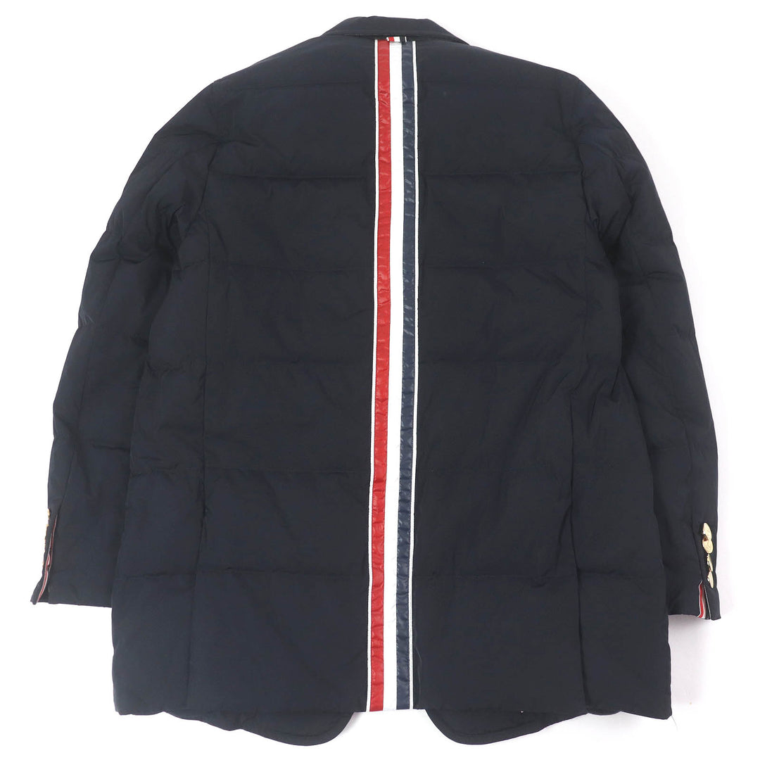 Pristine THOM BROWNE Down jacket anchor button tailored type Navy mens0 MJD085X