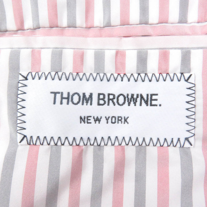 Pristine THOM BROWNE Down jacket anchor button tailored type Navy polyester mens0 MJD085X