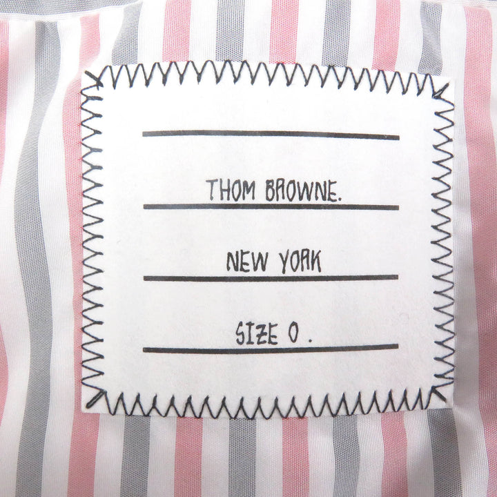 Pristine THOM BROWNE Down jacket anchor button tailored type Navy polyester mens0 MJD085X