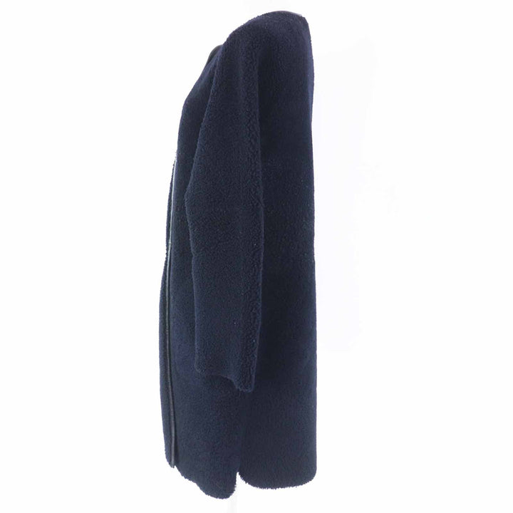 INES＆MARECHAL Mouton coat Reversible, hidden placket, Sheep leather Women 34