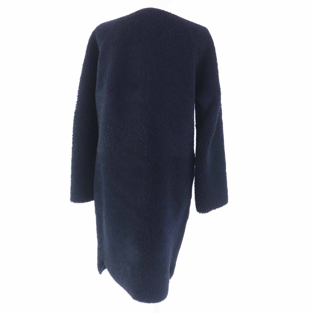 INES＆MARECHAL Mouton coat Reversible, hidden placket, Sheep leather Women 34