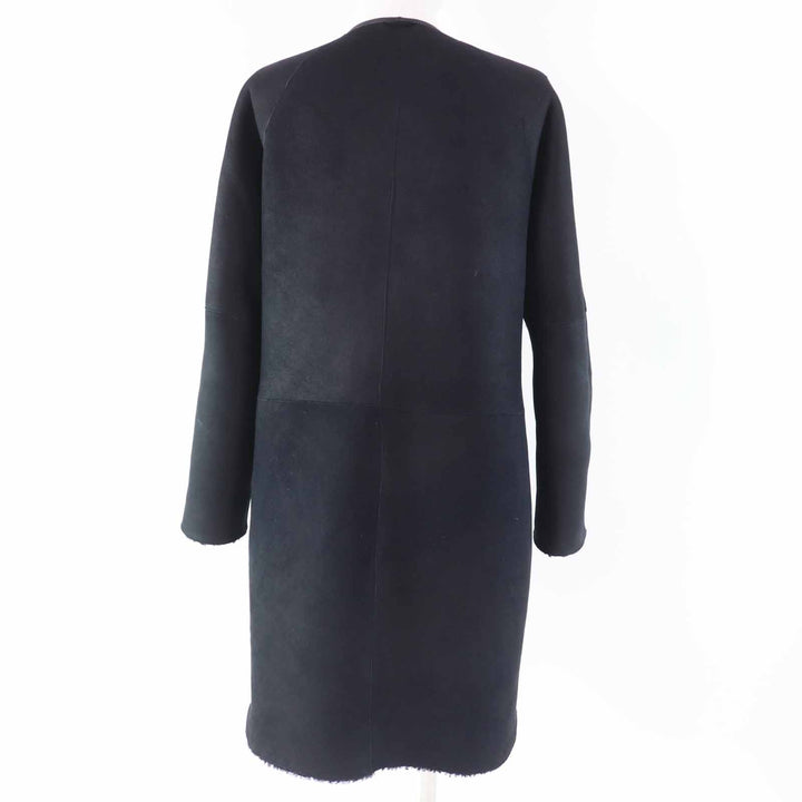 INES＆MARECHAL Mouton coat Reversible, hidden placket, Sheep leather Women 34