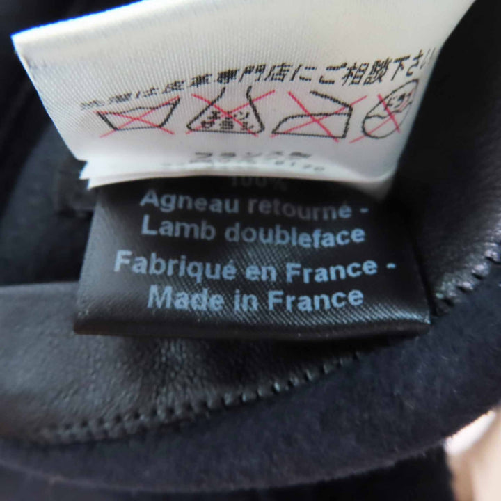 INES＆MARECHAL Mouton coat Reversible, hidden placket, Sheep leather Women 34