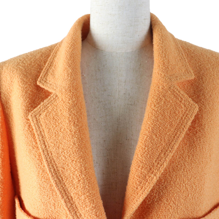 Excellent CHANEL tailored jacket COCO Mark Button Tweed 38 96P P06565V04632