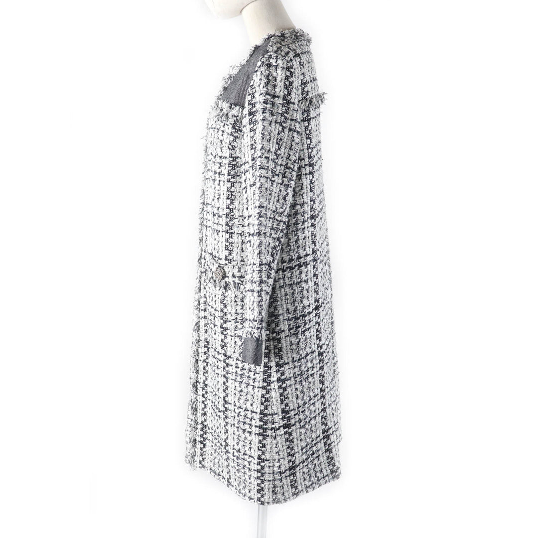 Excellent GRACE Class coat tweed jewel buttons made from Jules Tournier 36