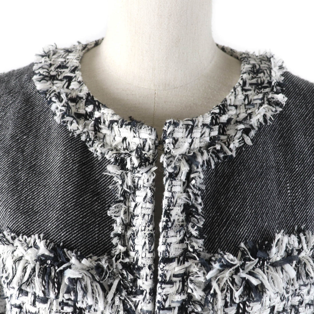 Excellent GRACE Class coat tweed jewel buttons made from Jules Tournier 36