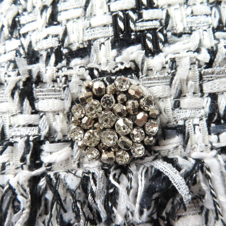 Excellent GRACE Class coat tweed jewel buttons made from Jules Tournier 36