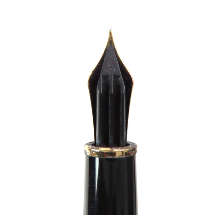 MONTBLANC fountain pen Meisterstück Classic white star Bordeaux gold 14K mens