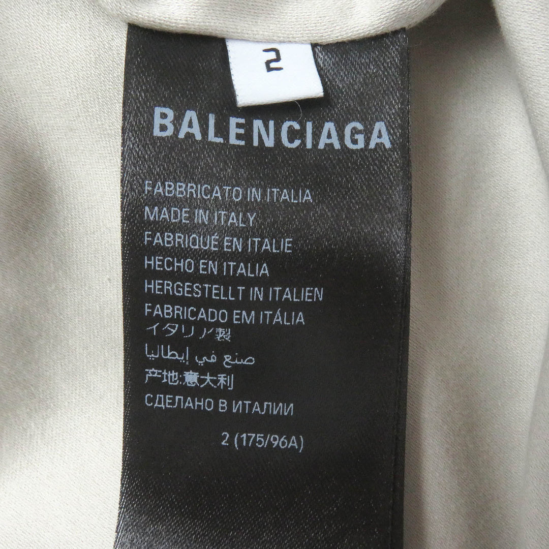 Excellent BALENCIAGA Blouson UNISEX oversized boa jacket Ivory polyester mens 2 774376