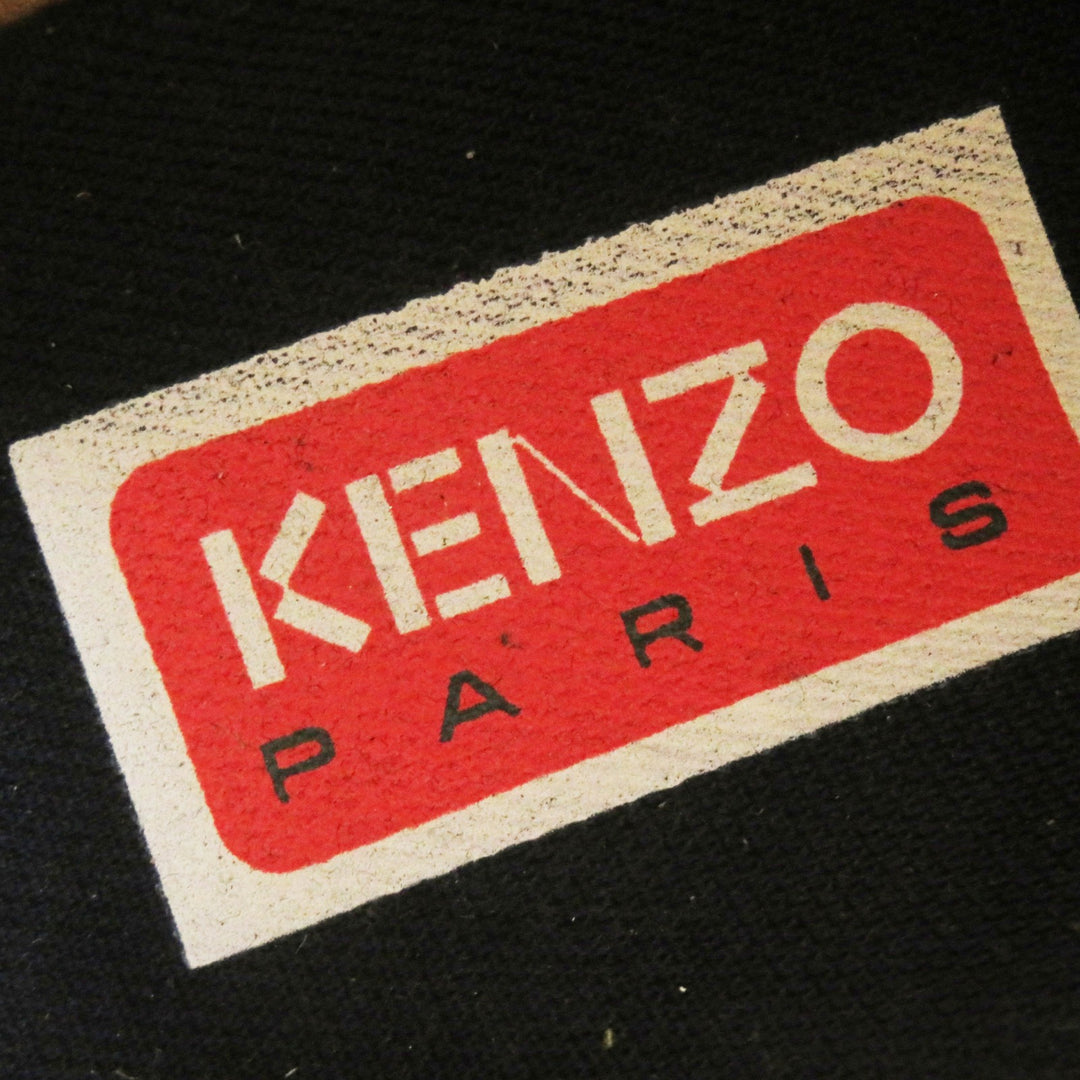 Pristine KENZO short boots KENZOWAVE NIGO POPPY PRINT LACE-UP blue leather Women 37