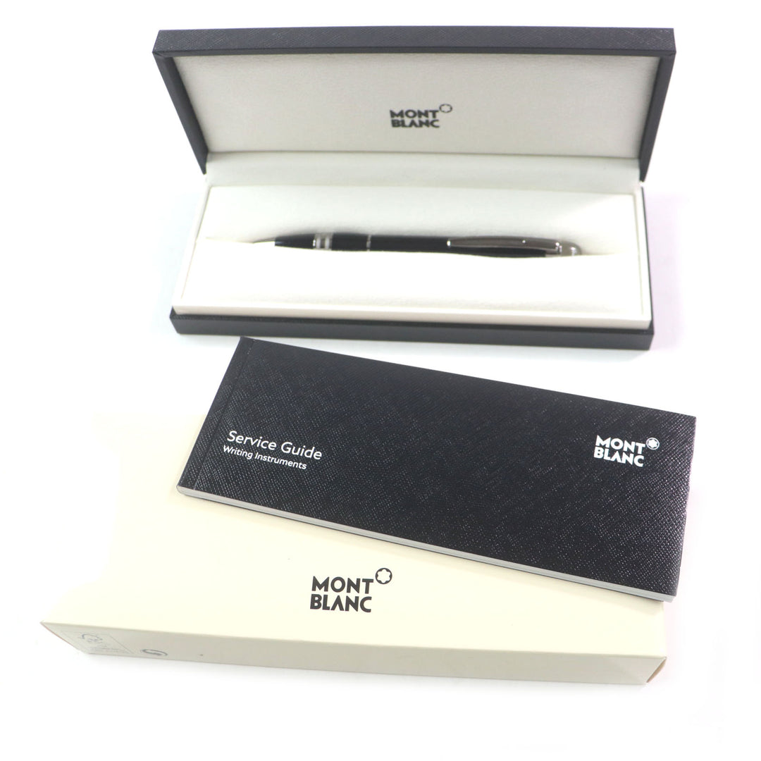 MONTBLANC Ballpoint pen Starwalker White Star Twist Type Black gun metallic mens