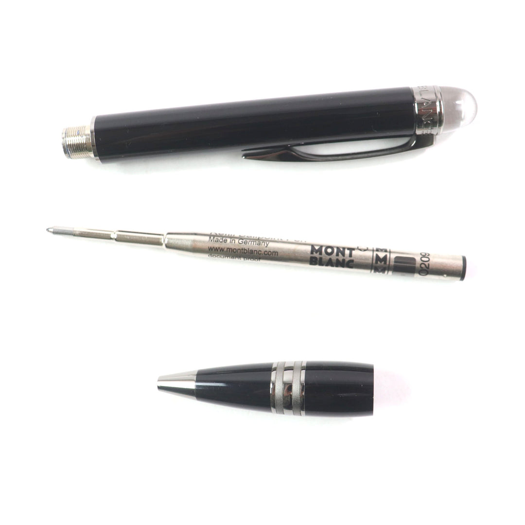 MONTBLANC Ballpoint pen Starwalker White Star Twist Type Black gun metallic mens