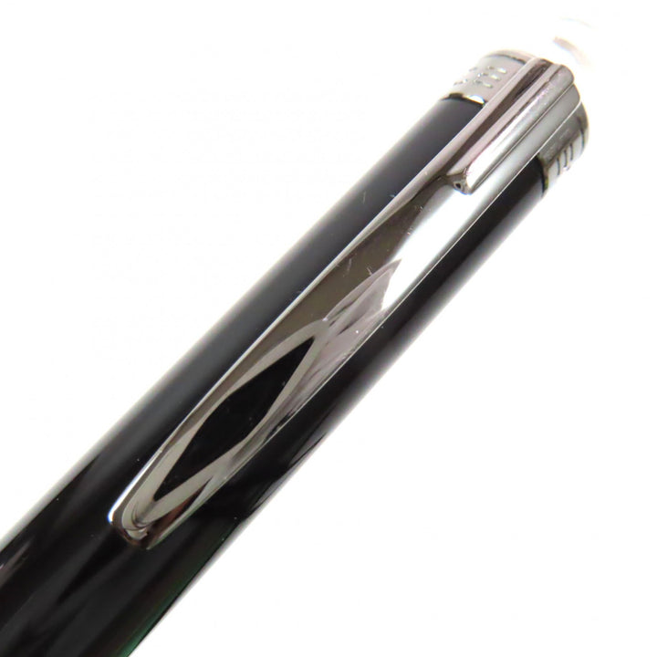 MONTBLANC Ballpoint pen Starwalker White Star Twist Type Black gun metallic mens