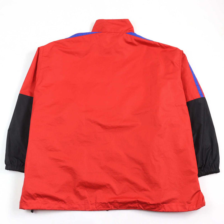 Great BALENCIAGA Track jacket oversized zip-up poplin jacket polyester mens 52