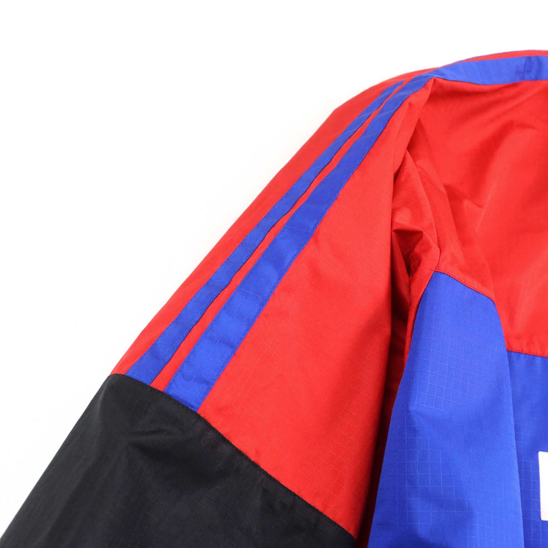 Great BALENCIAGA Track jacket oversized zip-up poplin jacket polyester mens 52