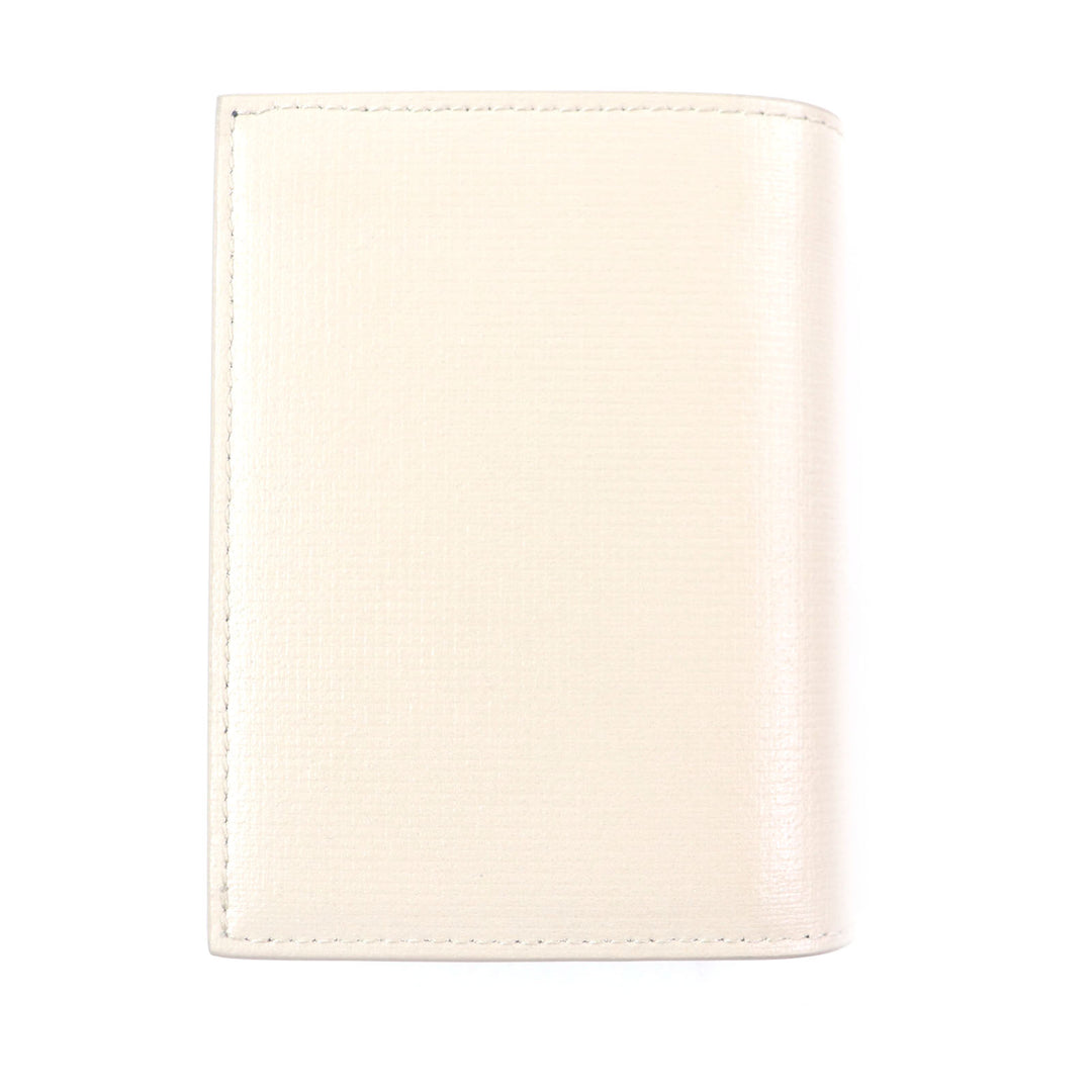 Pristine GIVENCHY Bifold Wallet Classic 4G Card Boulder Beige leather mens