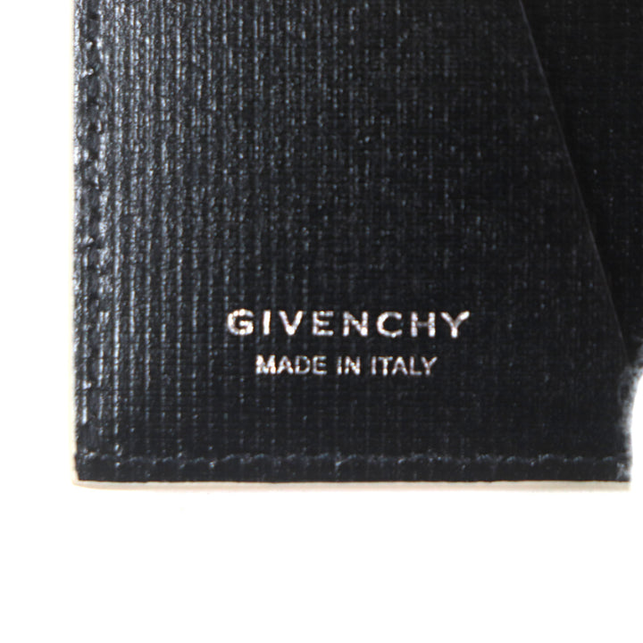 Pristine GIVENCHY Bifold Wallet Classic 4G Card Boulder Beige leather mens