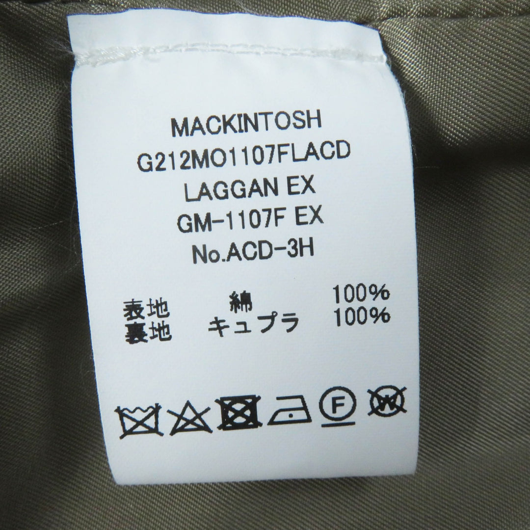 Excellent Mackintosh coat LAGGAN EX EDIFICE special order Tielocken coat 40