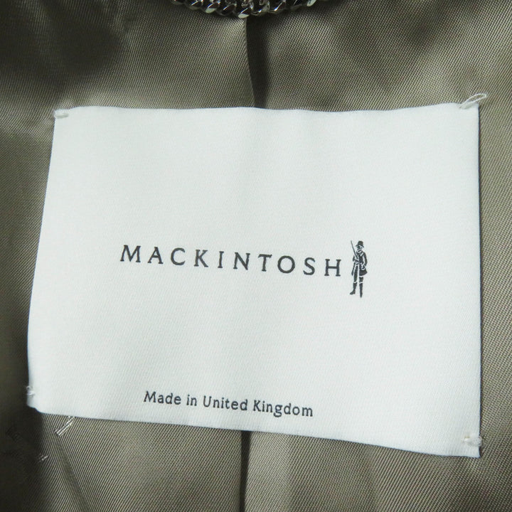 Excellent Mackintosh coat LAGGAN EX EDIFICE special order Tielocken coat / HONEY (beige) cotton mens 40 G212MO1107FLACD