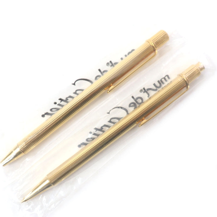 Pristine Cartier Ballpoint pen Must de Cartier mechanical pencil, set of 2 gold mens