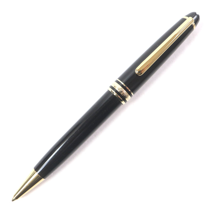 MONTBLANC Ballpoint pen Meisterstück White Star Twist Type Black gold mens