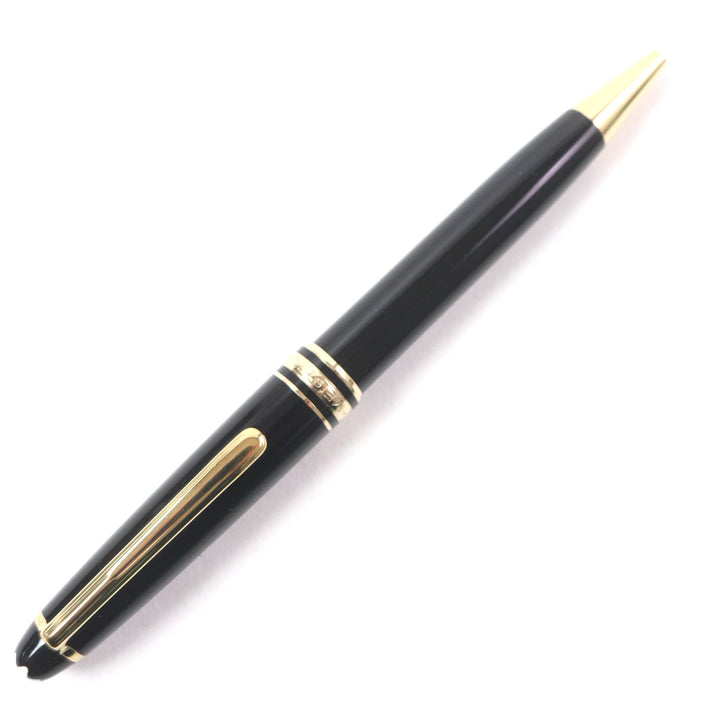 MONTBLANC Ballpoint pen Meisterstück White Star Twist Type Black gold mens
