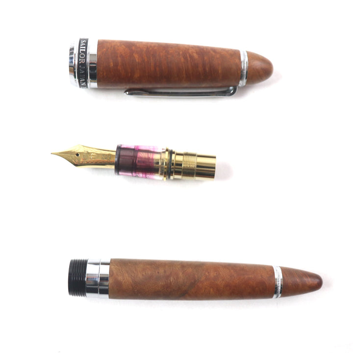 Great SAILOR fountain pen PROFIT Plot 30th Anniversary Briar 0151/1000
