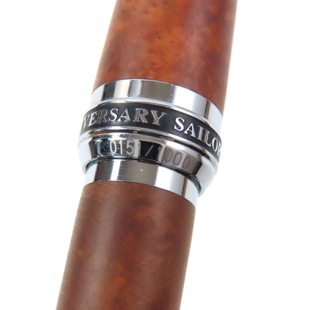 Great SAILOR fountain pen PROFIT Plot 30th Anniversary Briar 0151/1000