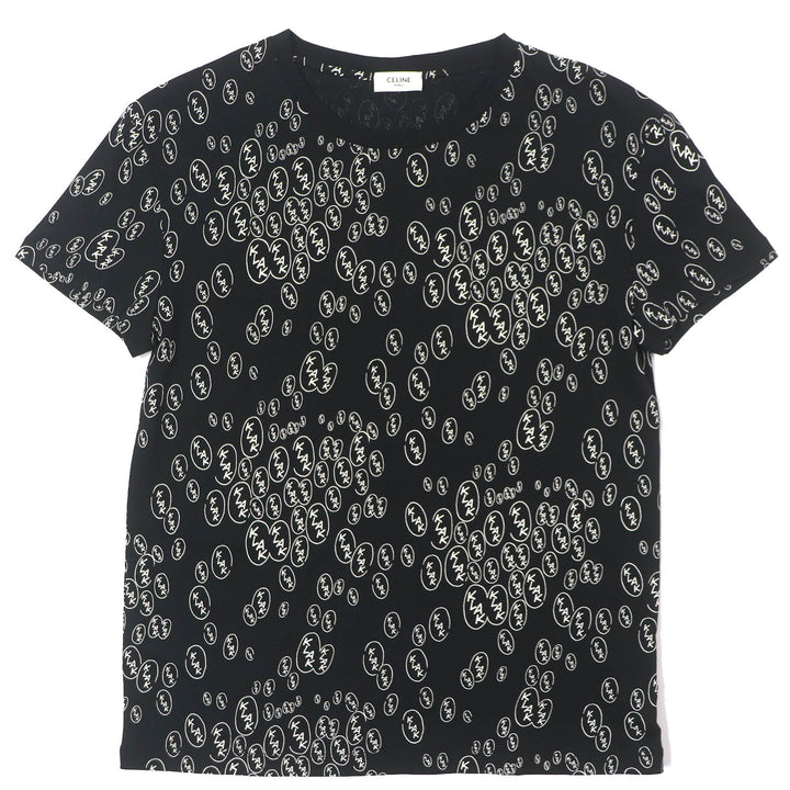 Excellent CELINE Christian Marclay Short sleeve T-shirt Total pattern mens S