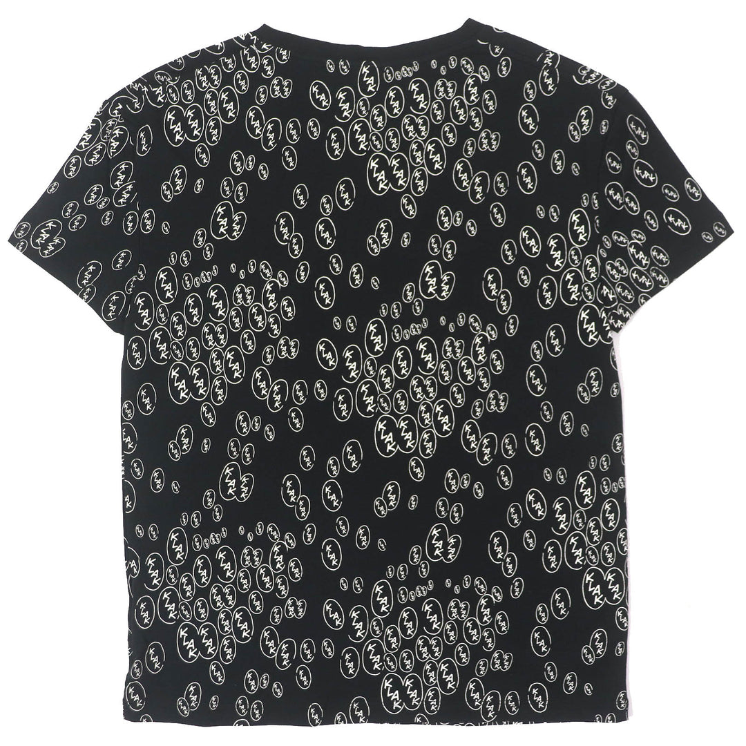 Excellent CELINE Christian Marclay Short sleeve T-shirt Total pattern mens S