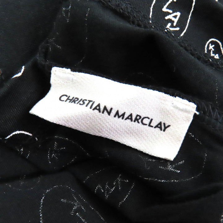 Excellent CELINE Christian Marclay Short sleeve T-shirt Total pattern mens S
