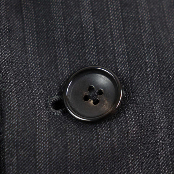 Excellent TOM FORD suit WINDSOR full sleeves, Grey Stripe Pattern wool mens 44 24DL4W