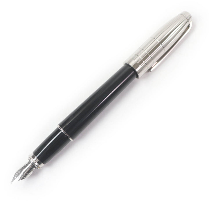 Very Good Dupont fountain pen Fidelio Cap type black 14K mens