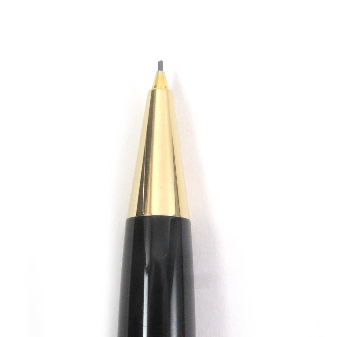 Great MONTBLANC mechanical pencil Meisterstck Twist Type Black gold