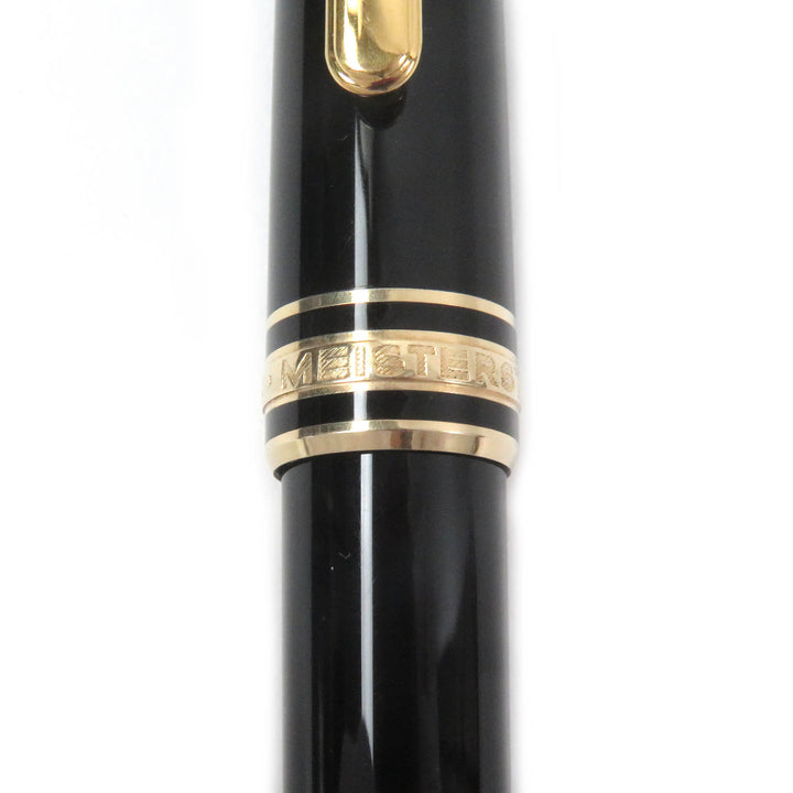 Great MONTBLANC mechanical pencil Meisterstck Twist Type Black gold