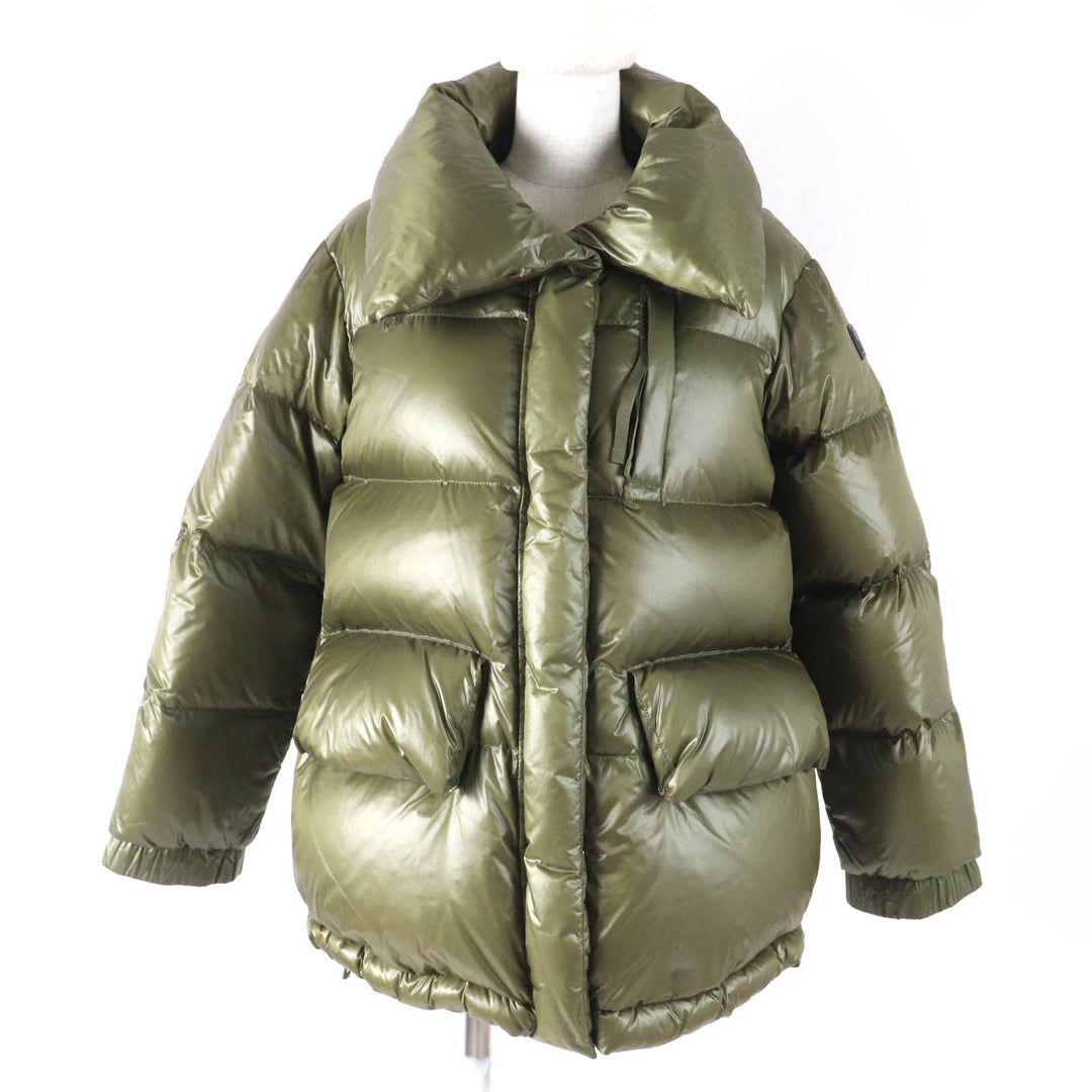 Great WOOLRICH Down jacket ALIQUIPPA PUFFY JACKET ALIQUIPPA PUFFY khaki Nylon Women S WWCPS2786