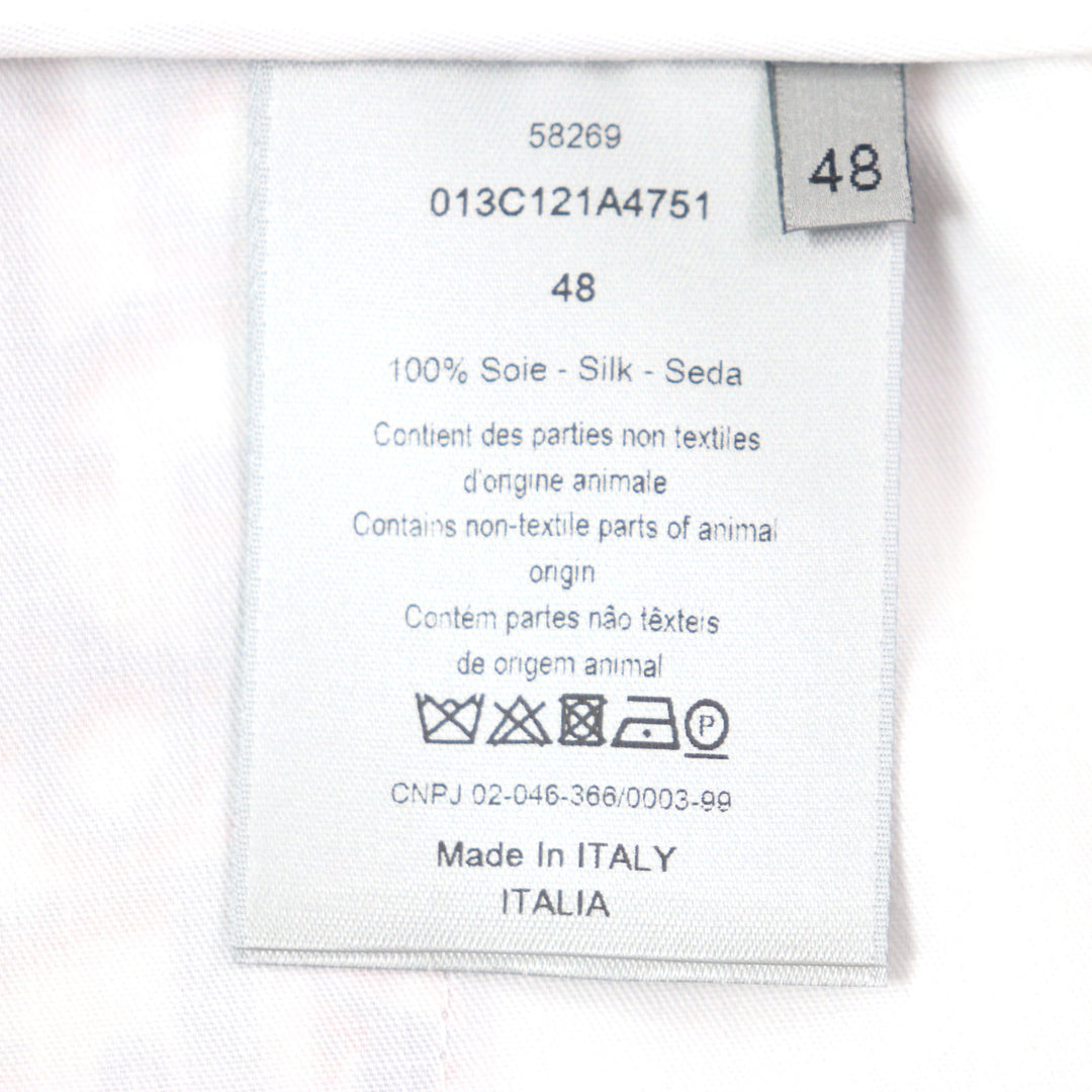 Excellent DIOR Shorts Oblique pixel Bermuda shorts silk mens 48 013C121A4751